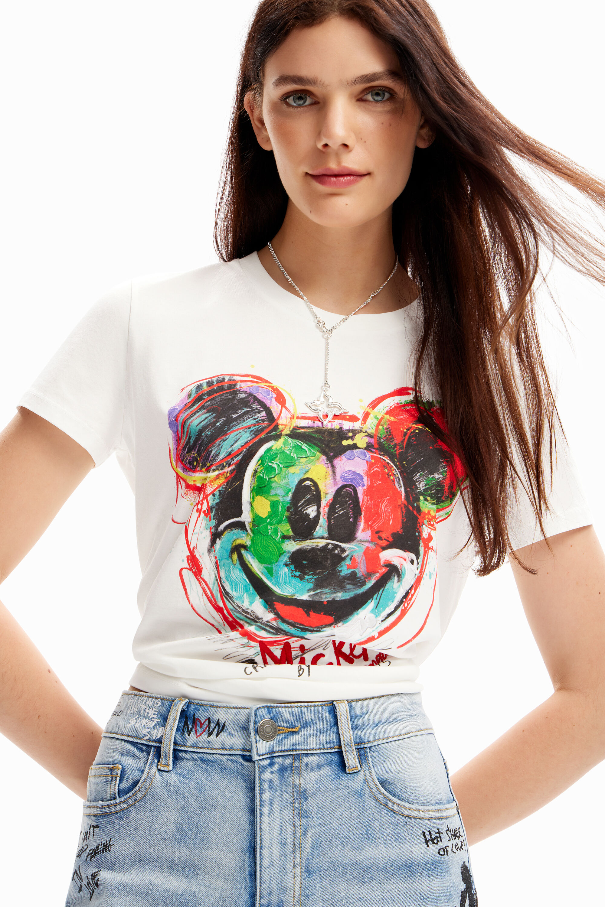 T-shirt arty Mickey Mouse