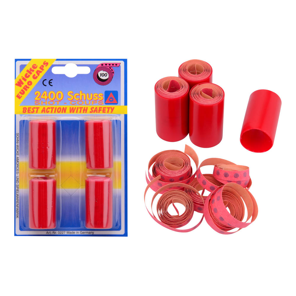 Klappertjes voor klappertjespistool - 4 x 100 stuks