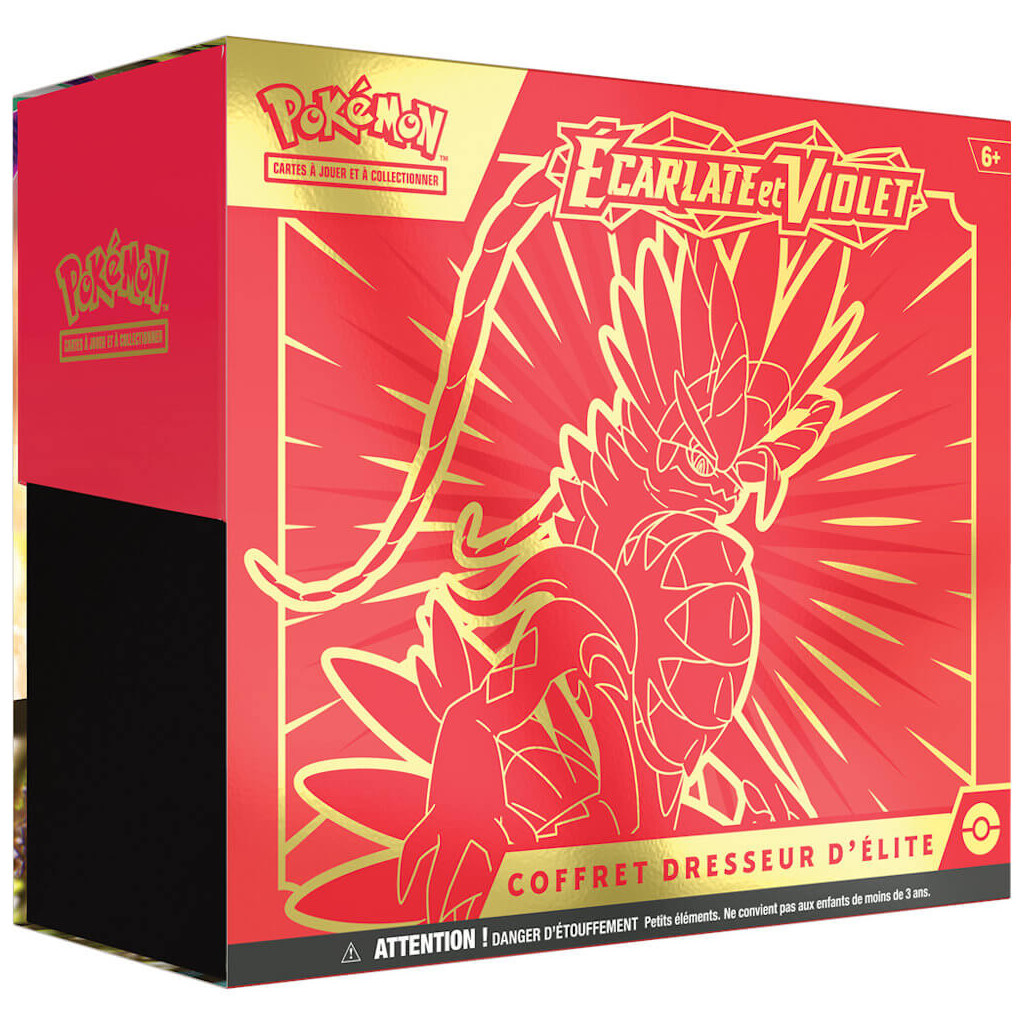 Pokemon EV01 : Écarlate et Violet - Coffret Dresseur d'Elite Koraidon