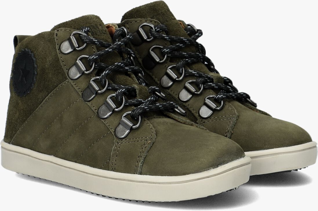 TON & TON groene ton & ton hoge sneaker bjarn