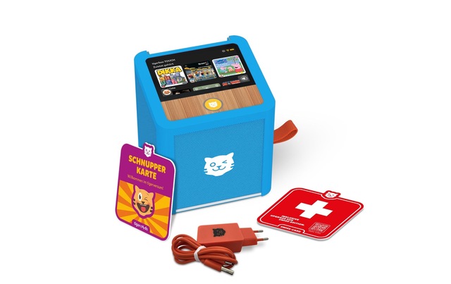 TigerMedia Lautsprecher »Touch Plus Swiss Edition Blau« ( )