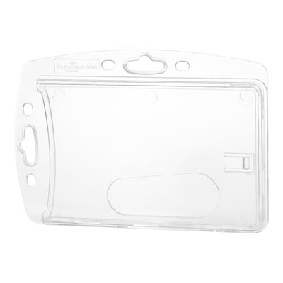 Durable Hartbox - Porte-badge - pour 54 x 87 mm - transparent