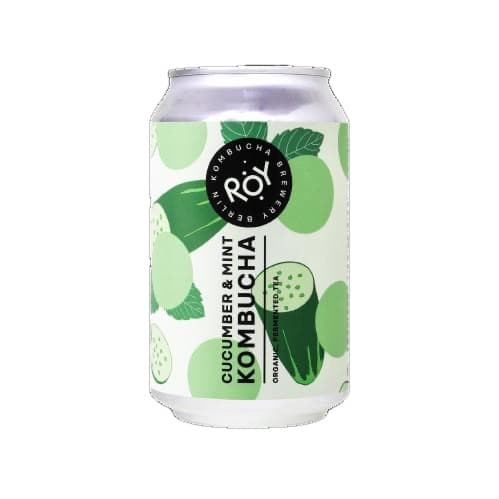 Roy BIO Cucumber & Mint Kombucha (EINWEG)