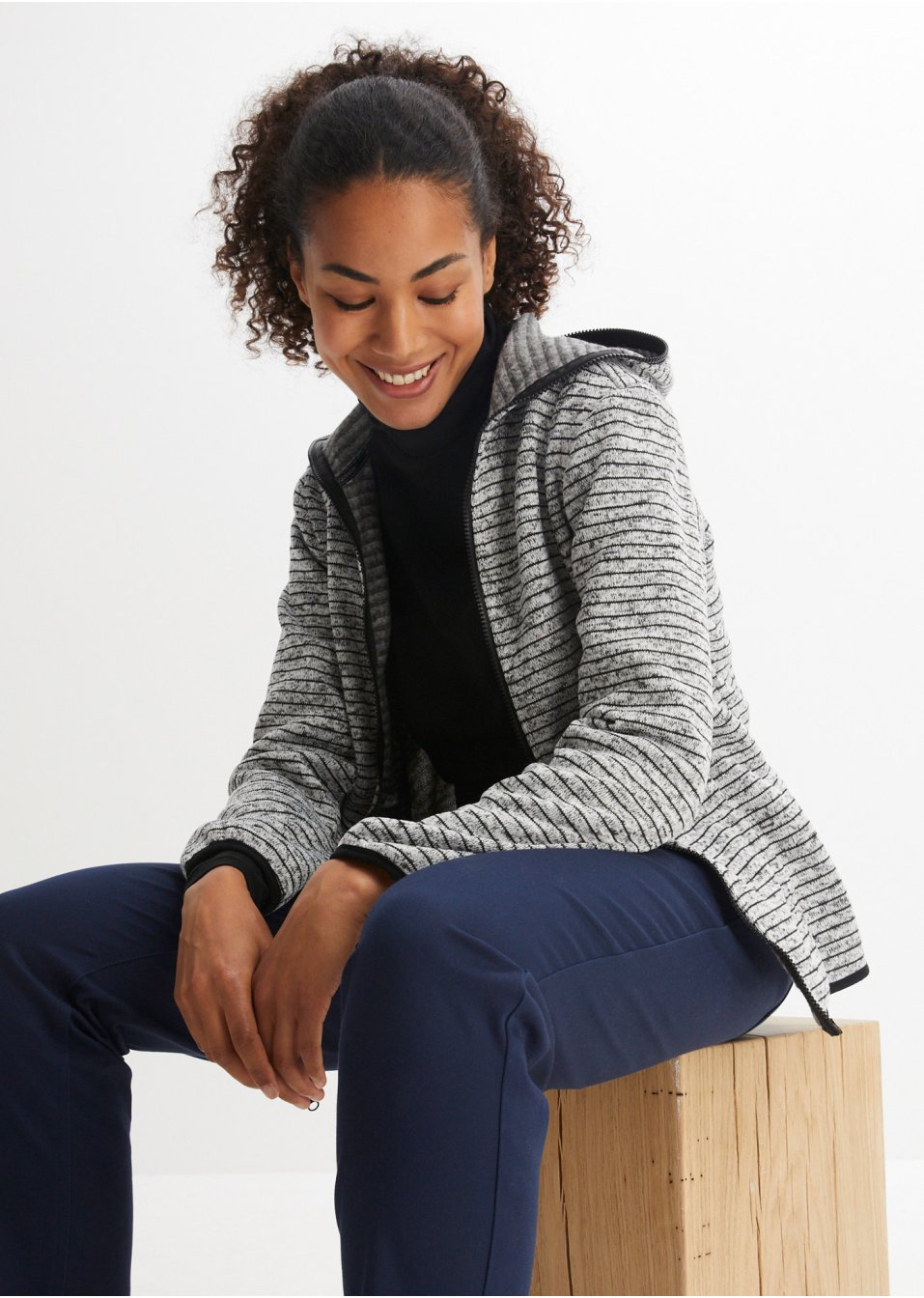 Veste longue 3 en 1 avec polyester recyclé