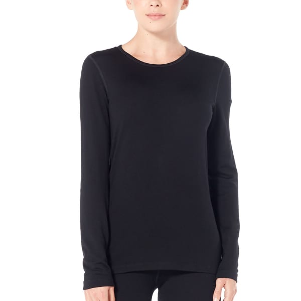 T-shirt thermique ICEBREAKER 260 TECH LS CREWE W BLACK