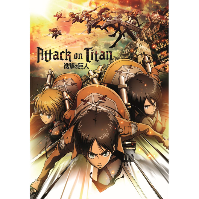 Puzzle - Attack on Titan - 1000 Teile