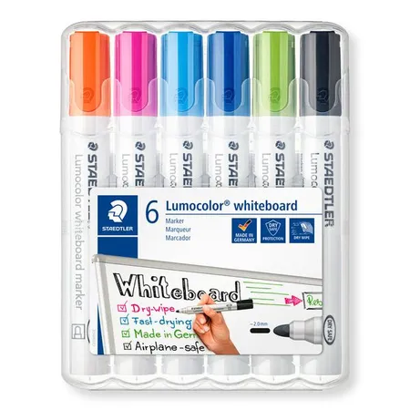 STAEDTLER® Lumocolor® whiteboard marker 351 6er Packung