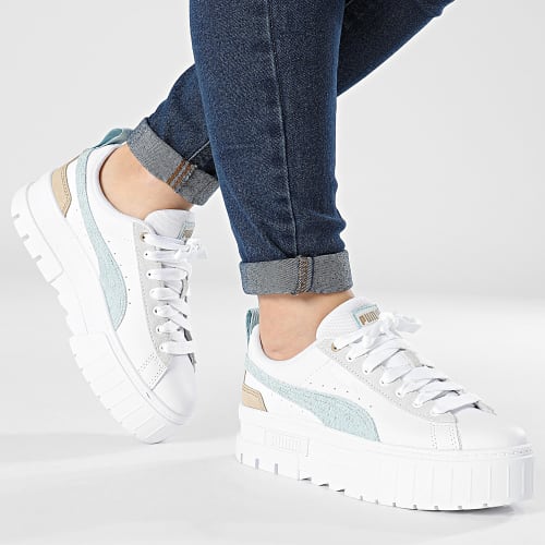 Baskets Femme Mayze Mix 387468 Blanc