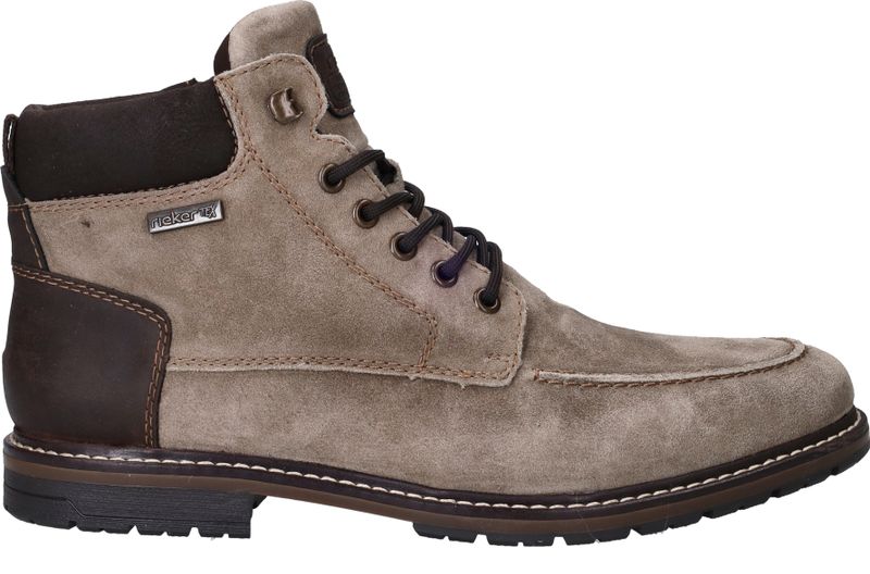 Rieker Veterschoenen Beige Heren