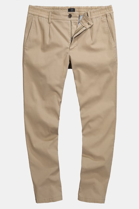 Chino FLEXNAMIC®, elastischer Bund, Bundfalte, Modern Straight Fit