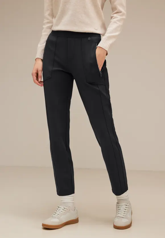 Loose Fit Joggpants - Black