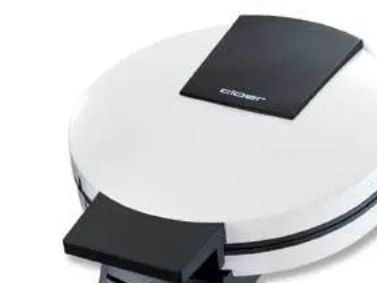 Cloer 120 - Vaffeljern - 1300 W - hvid