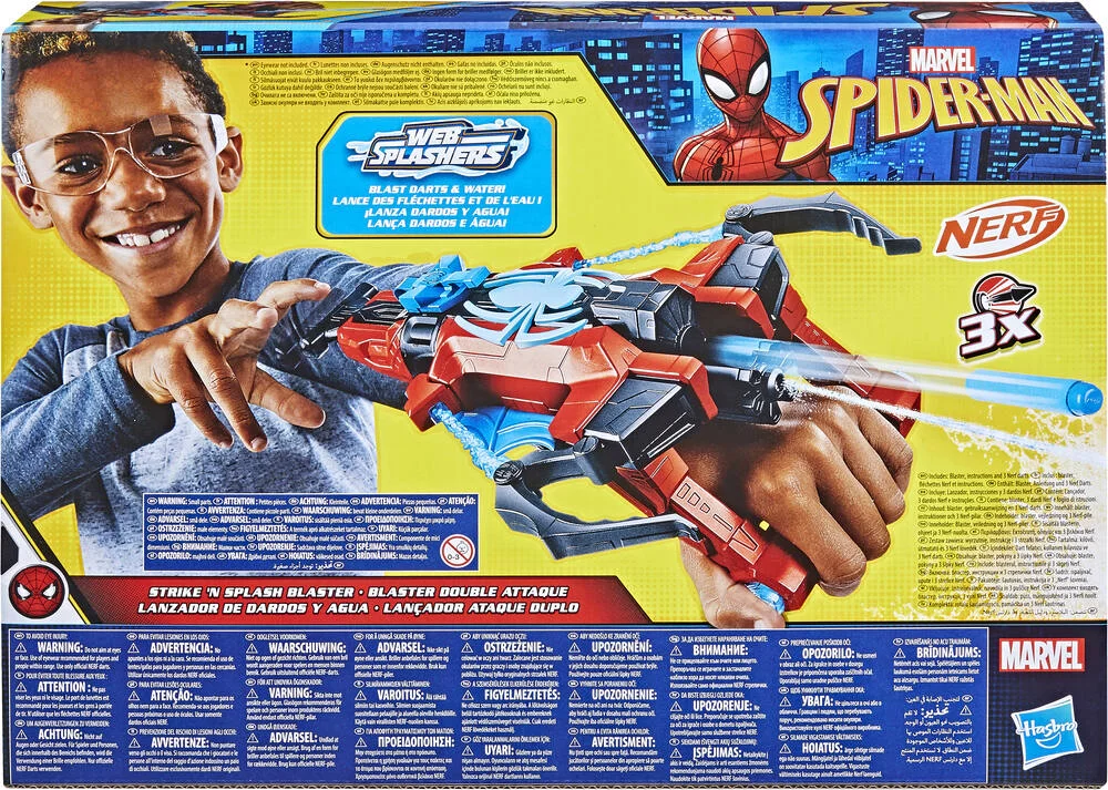 MARVEL - SPIDERMAN - LANCE PROJECTILE 2 EN 1