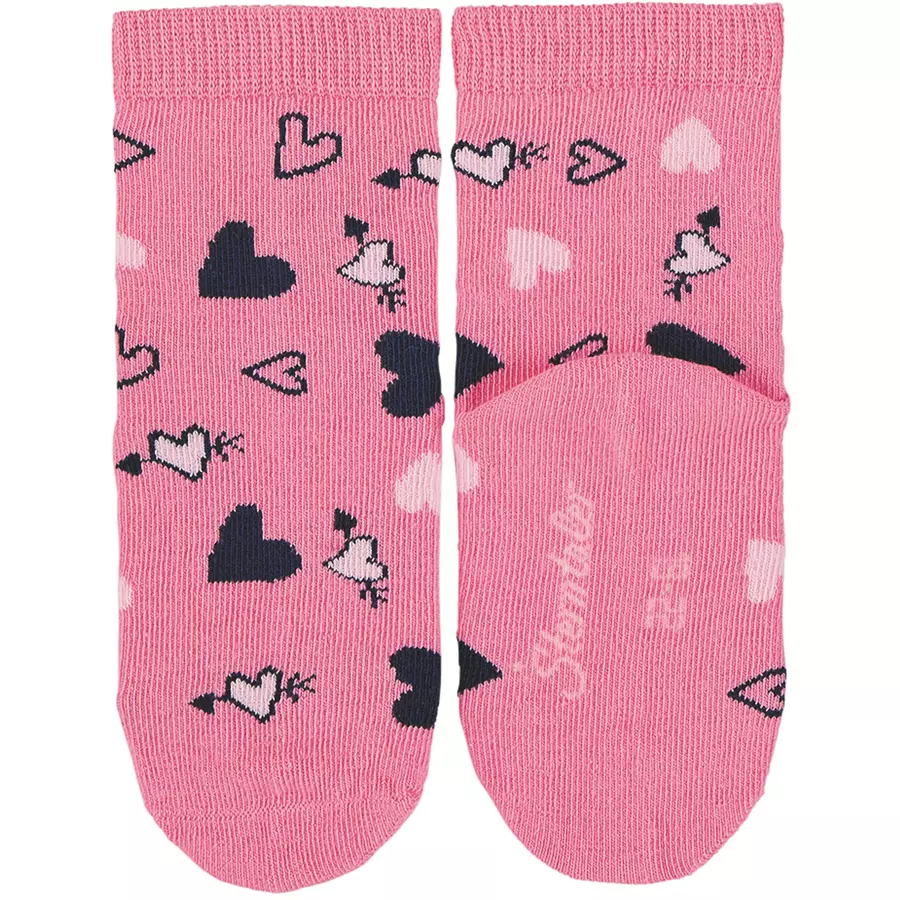 Sterntaler Söckchen 3er-Pack Katzen rosa