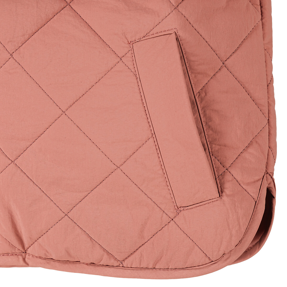 COLEÇÕES LA REDOUTE<br>Jaqueta leve de plumas com capuz