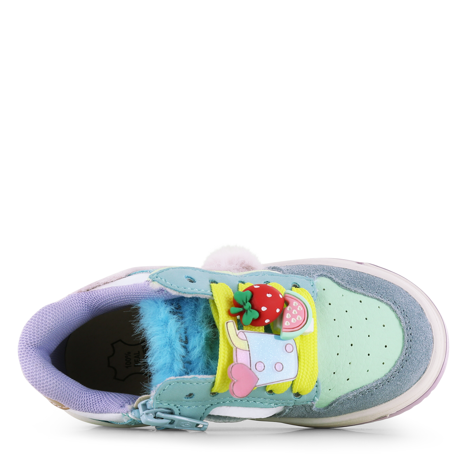 Shoesme blau mit rosa Sneaker