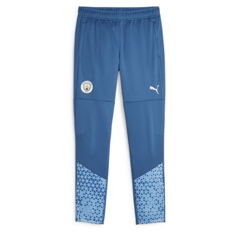 Manchester City Bas de Survêtement - Bleu Enfant