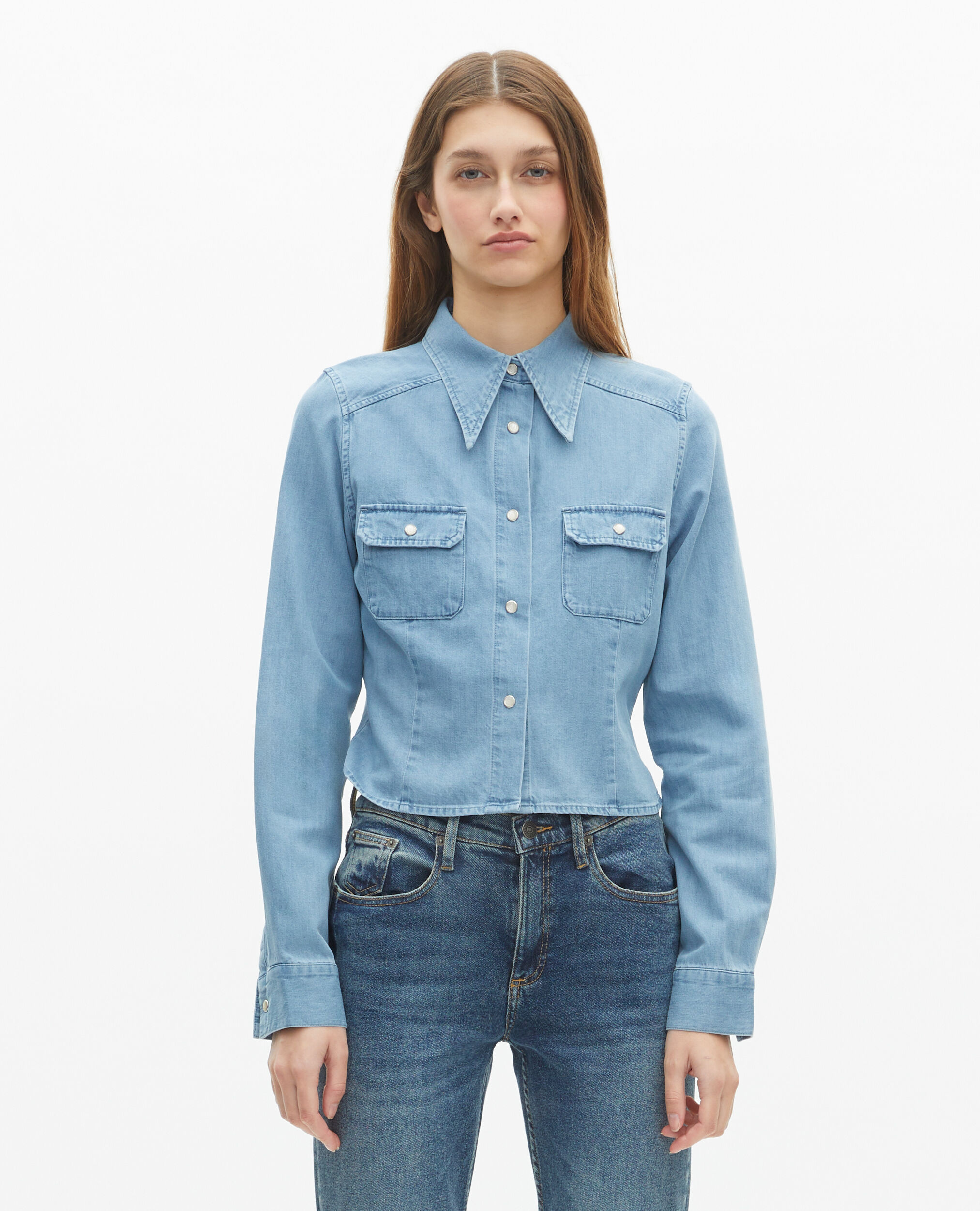 Chemise en denim