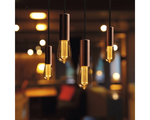 LED lamp ST64 E27/2.5W goud 125 lm 2000K warm wit 820 Mirage
