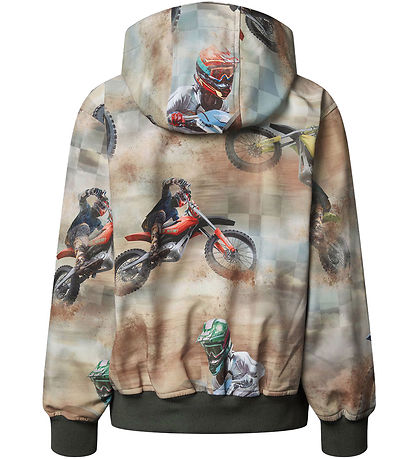 Molo Softshelljacke m. Fleece - Cloudy - Dusty Kreuz