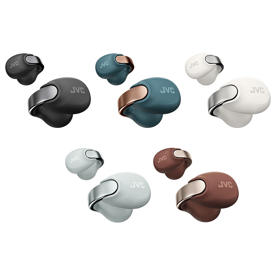 JVC HA-NP1T Marron - Casque sans fil
