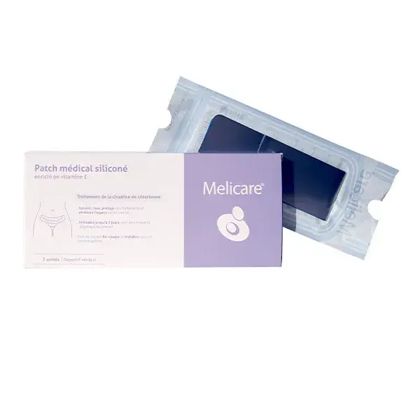 Adesivo de silicone para gestantes Melicare com vitamina E