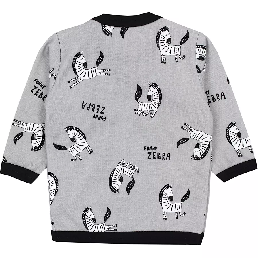 TupTam Baby Jungen Wickelshirt Langarm 5er Set blauweiß