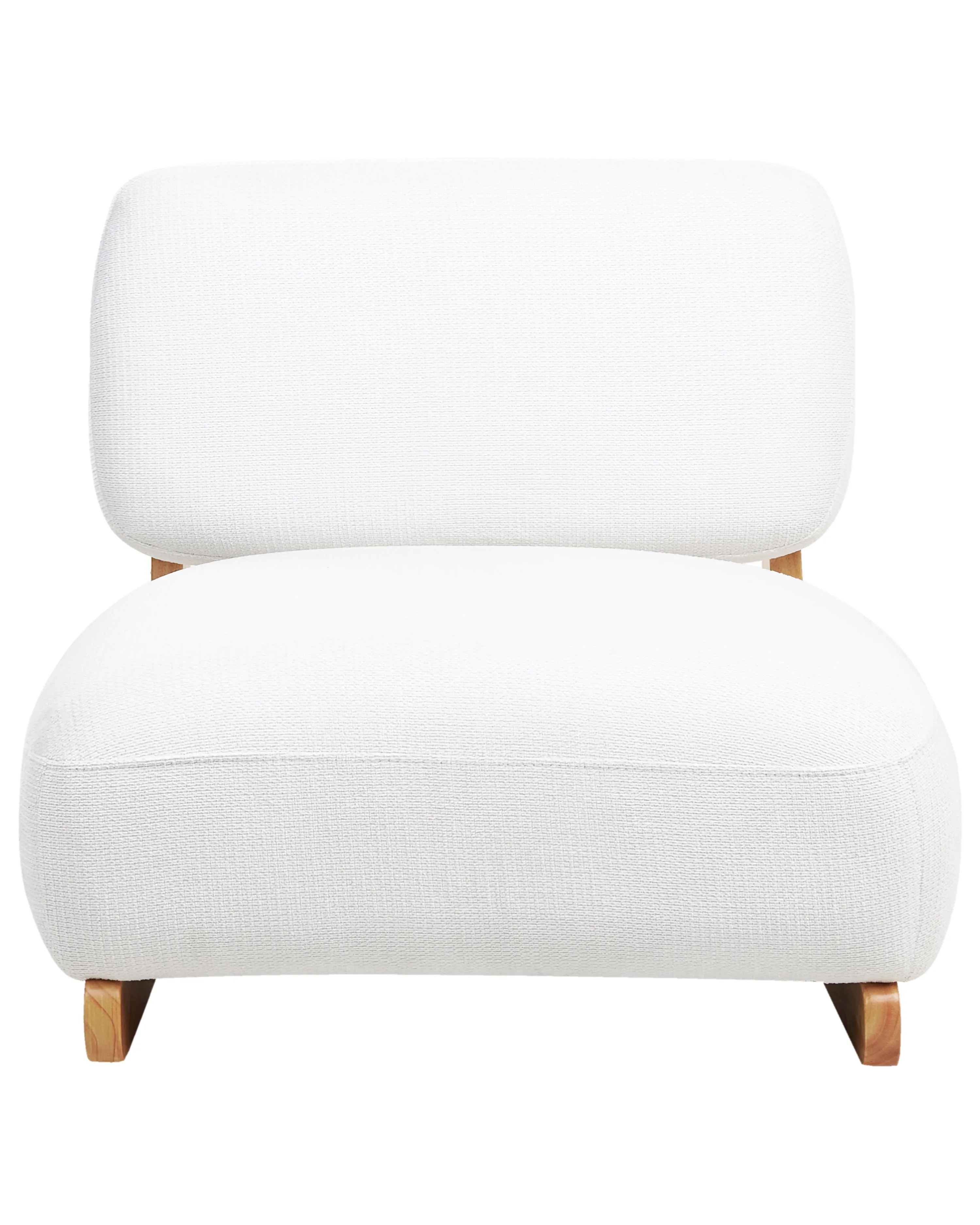 Fauteuil KOKKOLA Stof Gebroken wit