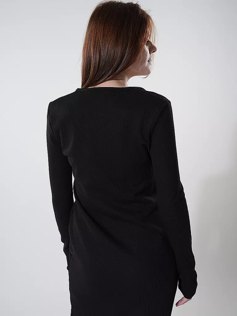 CALVIN KLEIN JEANS Maxikleid schwarz