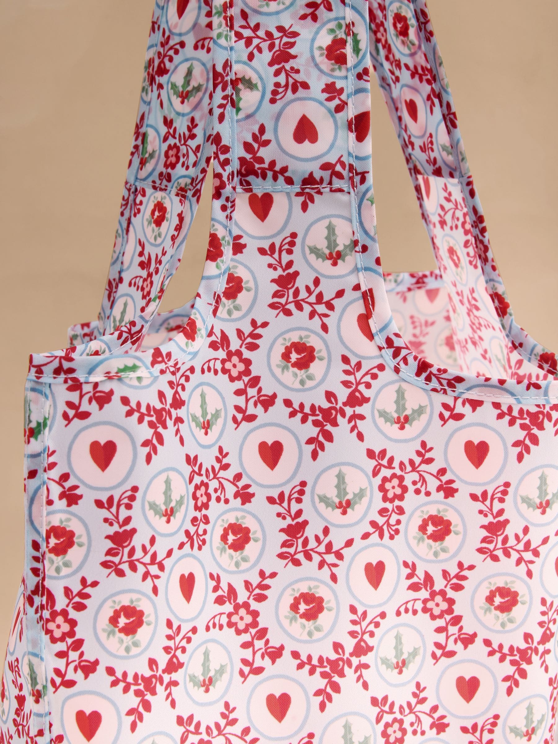 Green Festive Spot - Cath Kidston opvouwbare shopper