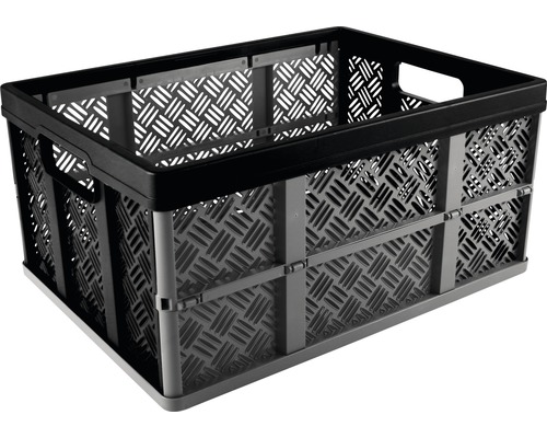 Vouwbox SquareBasic 32 L, antraciet/zwart