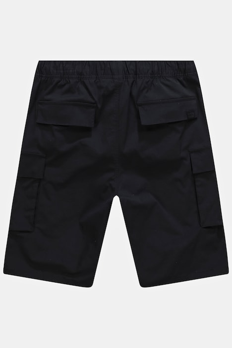 STHUGE Cargo-Bermuda, Elastikbund, Nylon, bis 8 XL