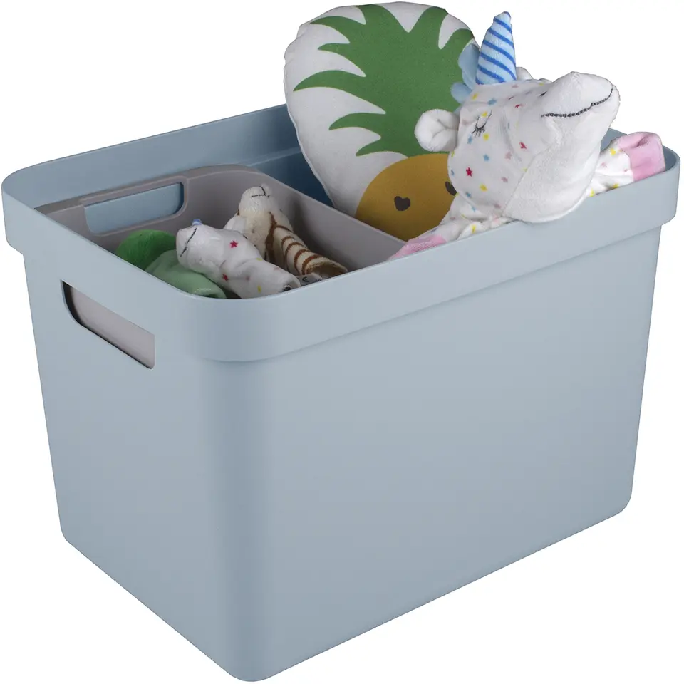 Sigma home opbergbox 18L blauw