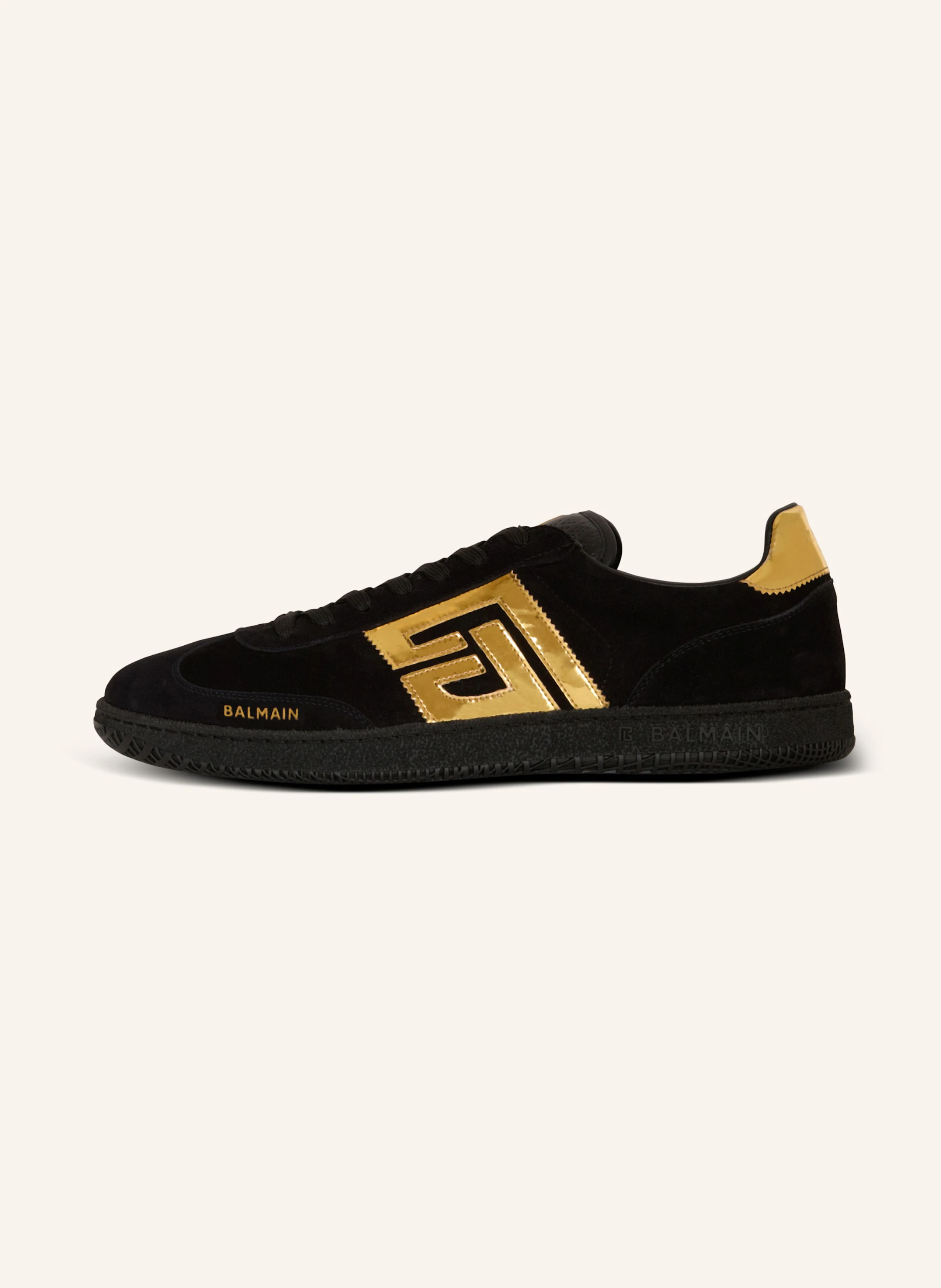 BALMAIN Sneakers Balmain Swan aus Wildleder