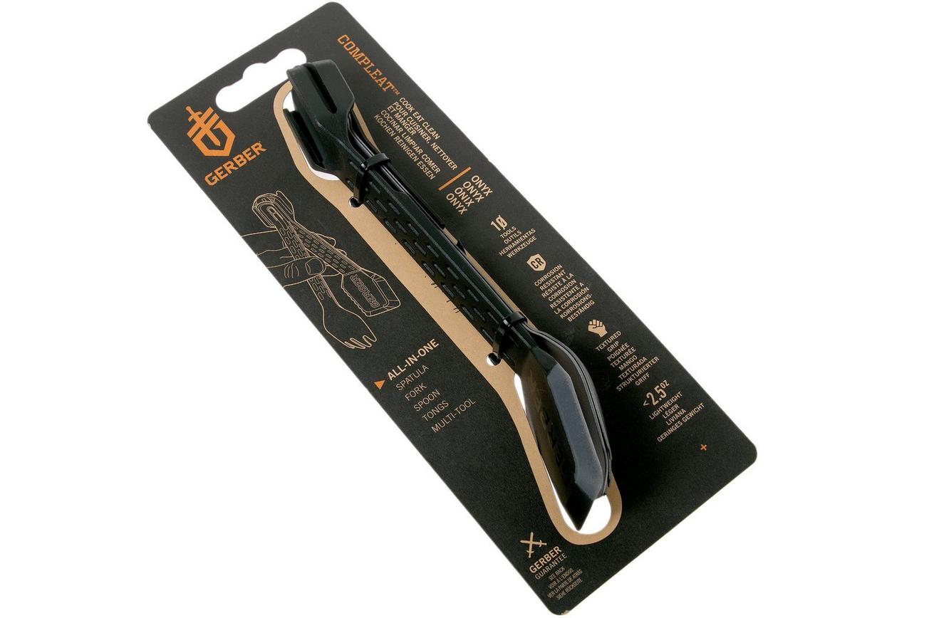 Gerber ComplEAT - Cook Eat Clean Tong, Onyx