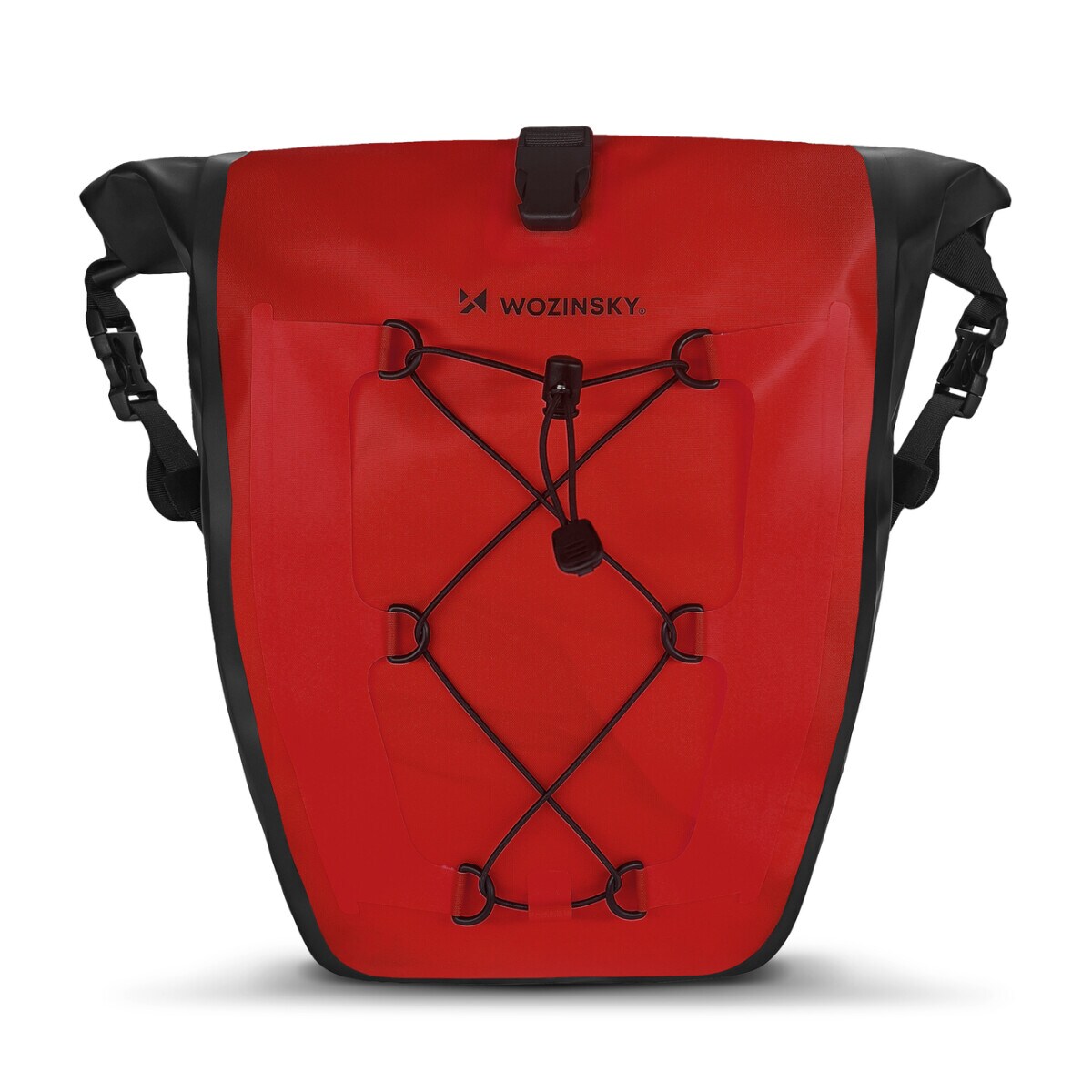 wasserdichte Fahrradtasche Kofferraumtasche Gepäcktasche 25l Rot