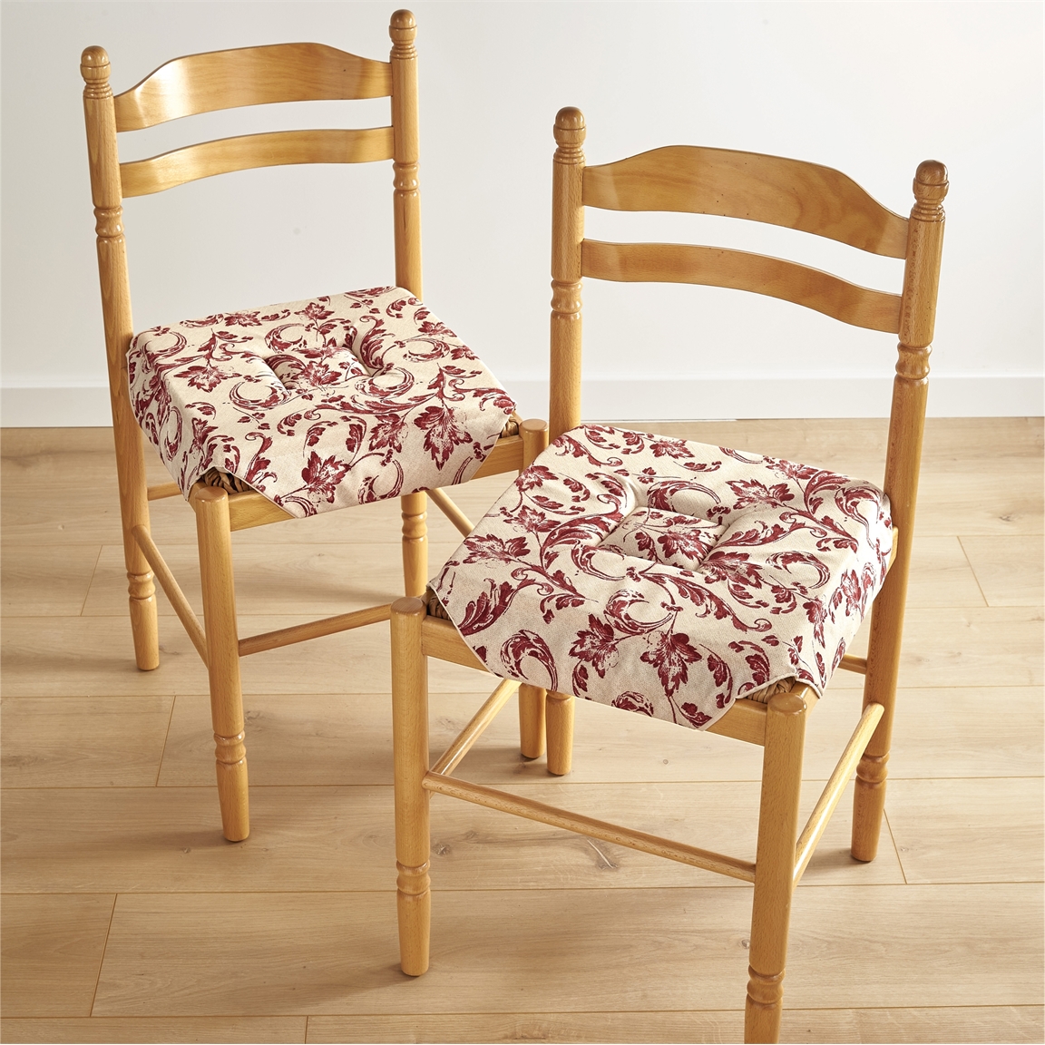 Lot de 2 ou 4 couvre-chaise : divers coloris