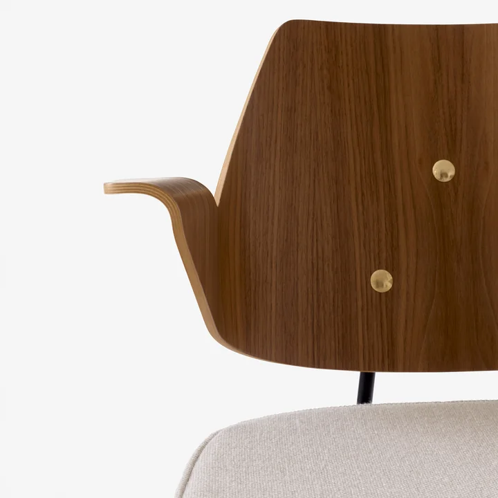 &Tradition - RFH Armlehnstuhl RD7, beige (Hallingdal 65 103)
