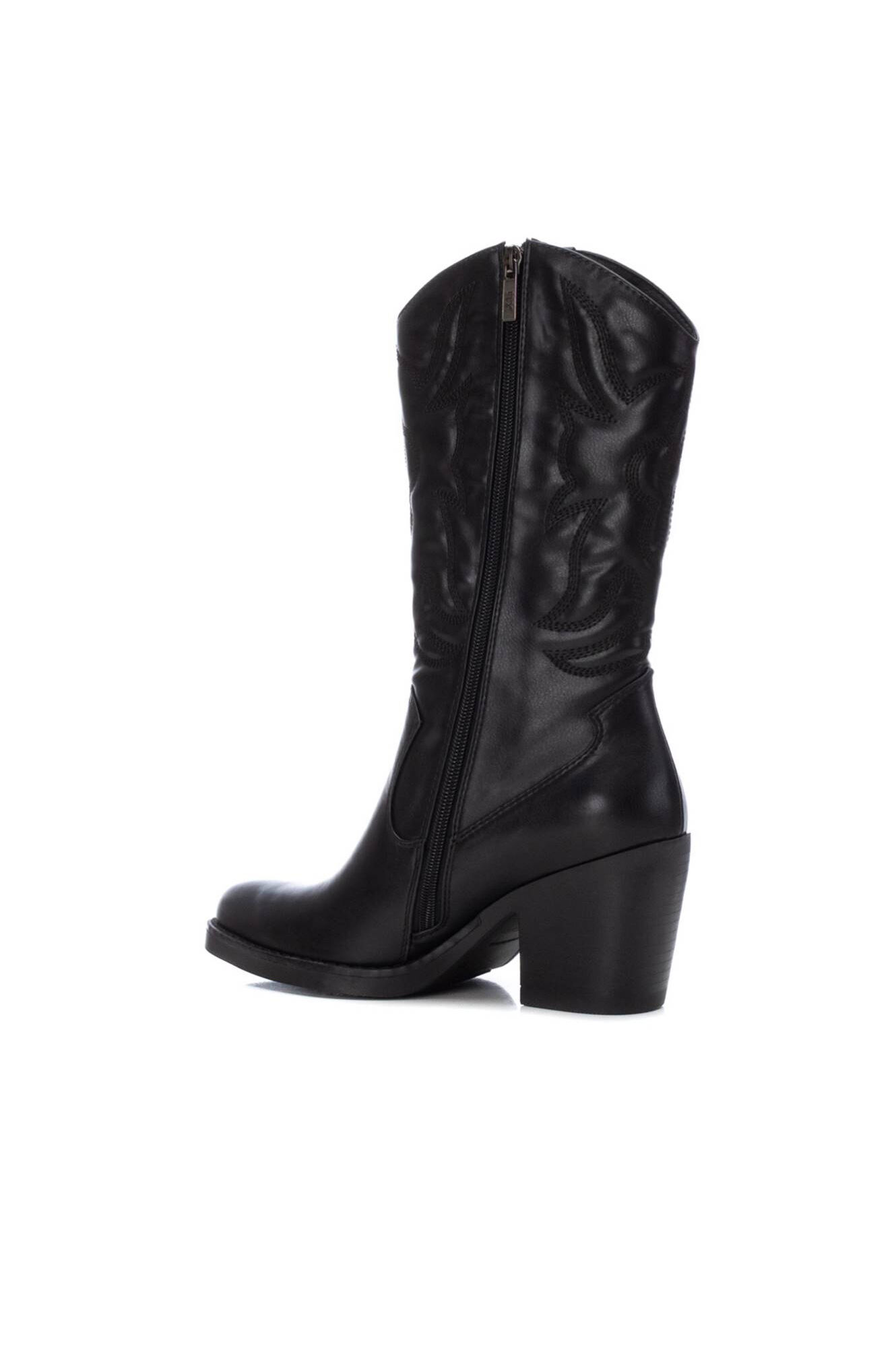 bota preta feminina