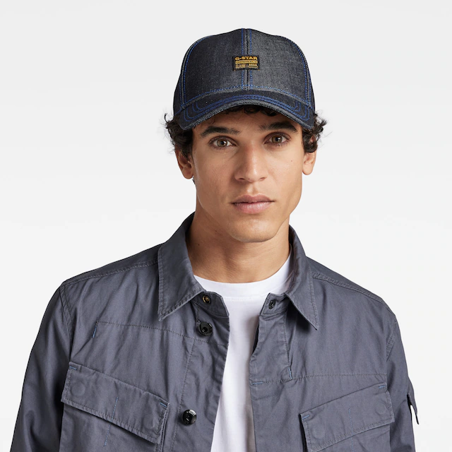 G-STAR Baseball Cap »Originals Denim Baseball Cap«, in Denim-Optik