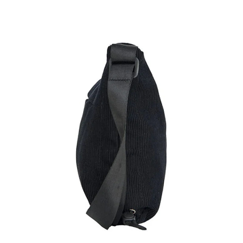 New Rebel Schoudertas Ribstof Black