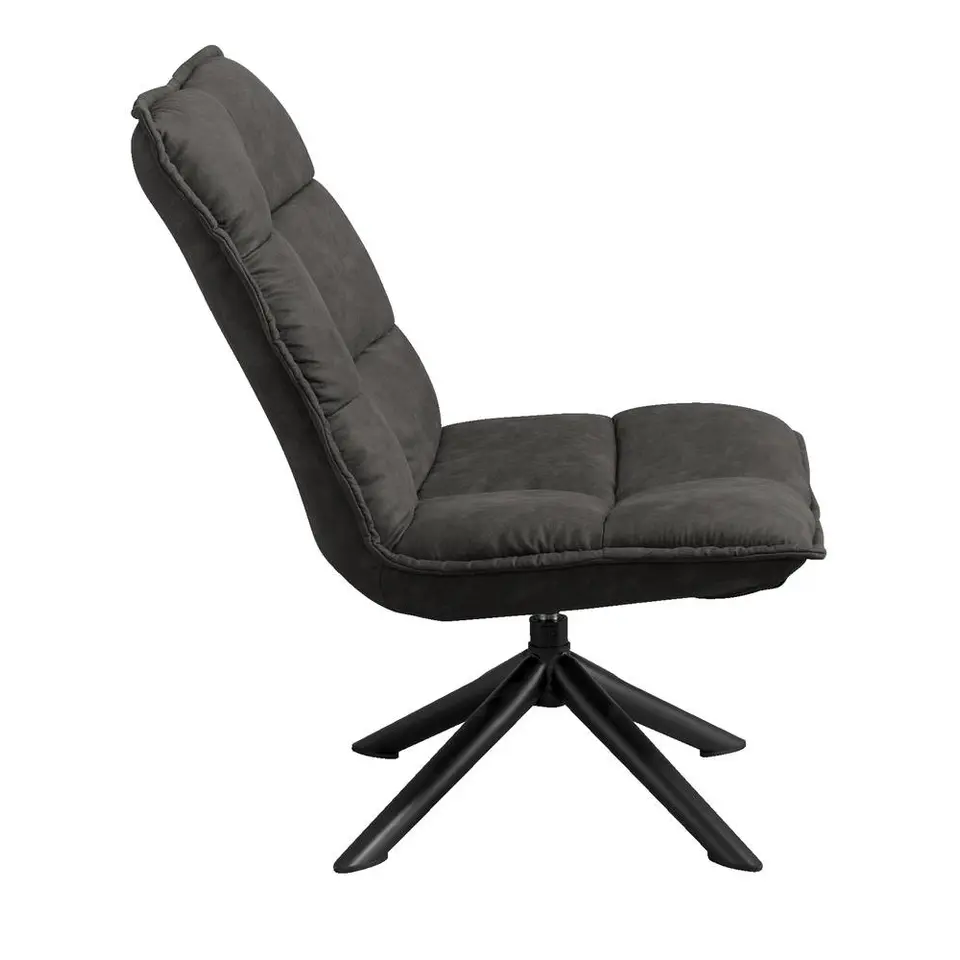 Draaifauteuil Clayton - antraciet