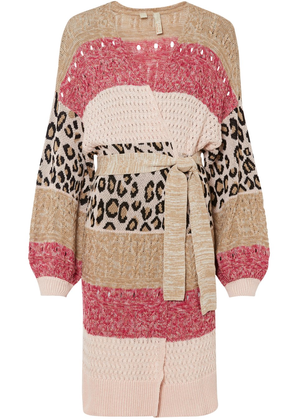 Gilet en maille oversized