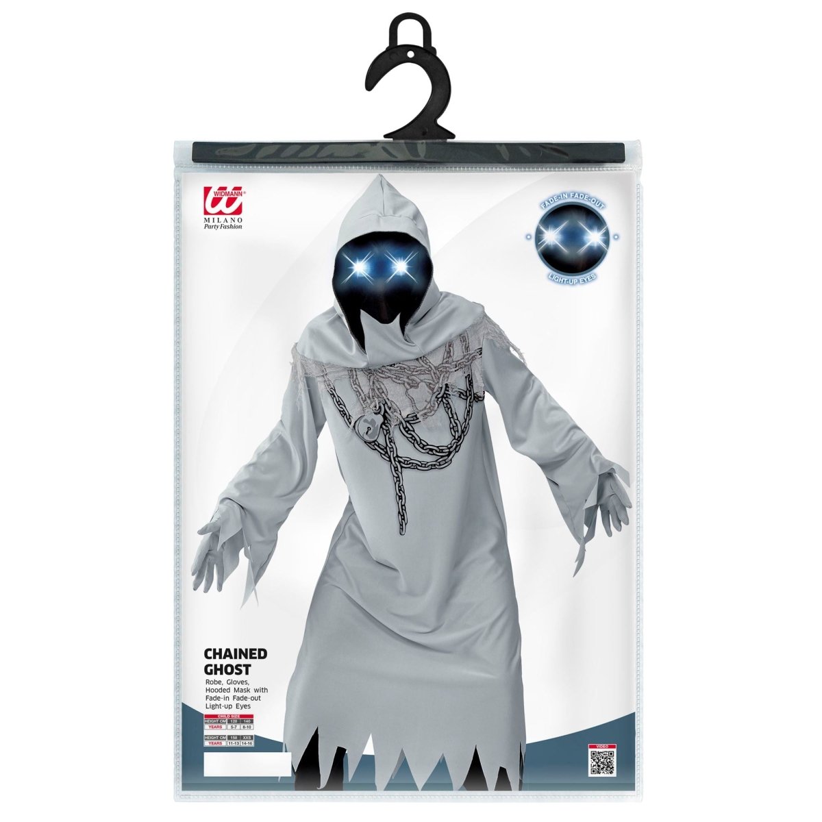 Halloween Kostuum Grijs Kind Spook