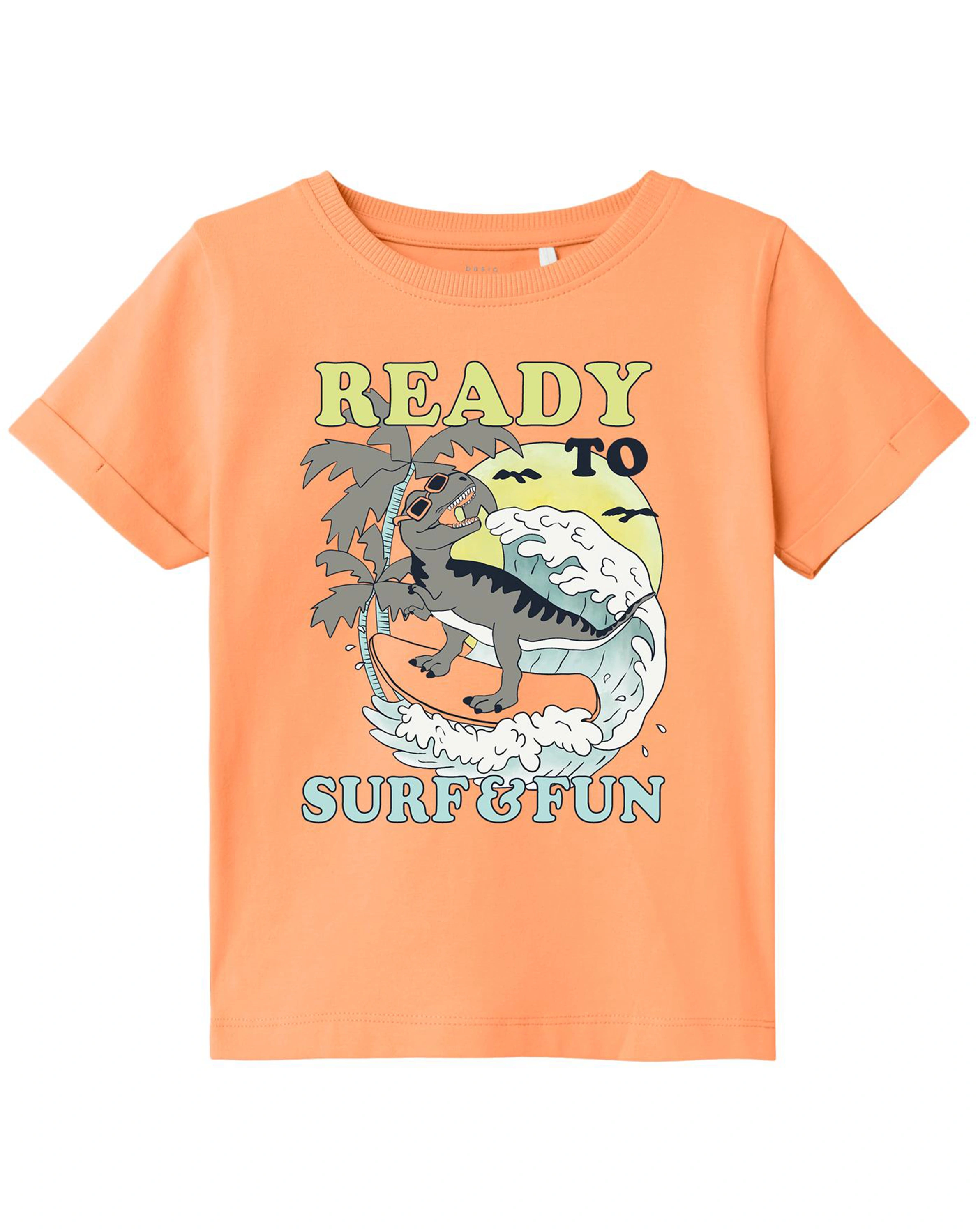 T-Shirt NMMVUX in salmon buff