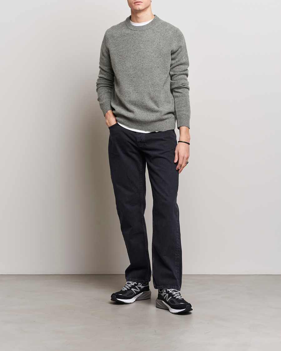 Samsøe Samsøe Isak Crew Neck Dark Grey