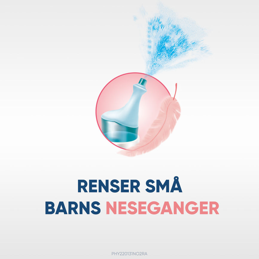 Physiomer Baby nesespray saltvannsskylling 115 ml