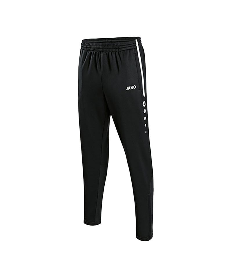 JAKO Active Trainingshose Kids Schwarz Weiss F08