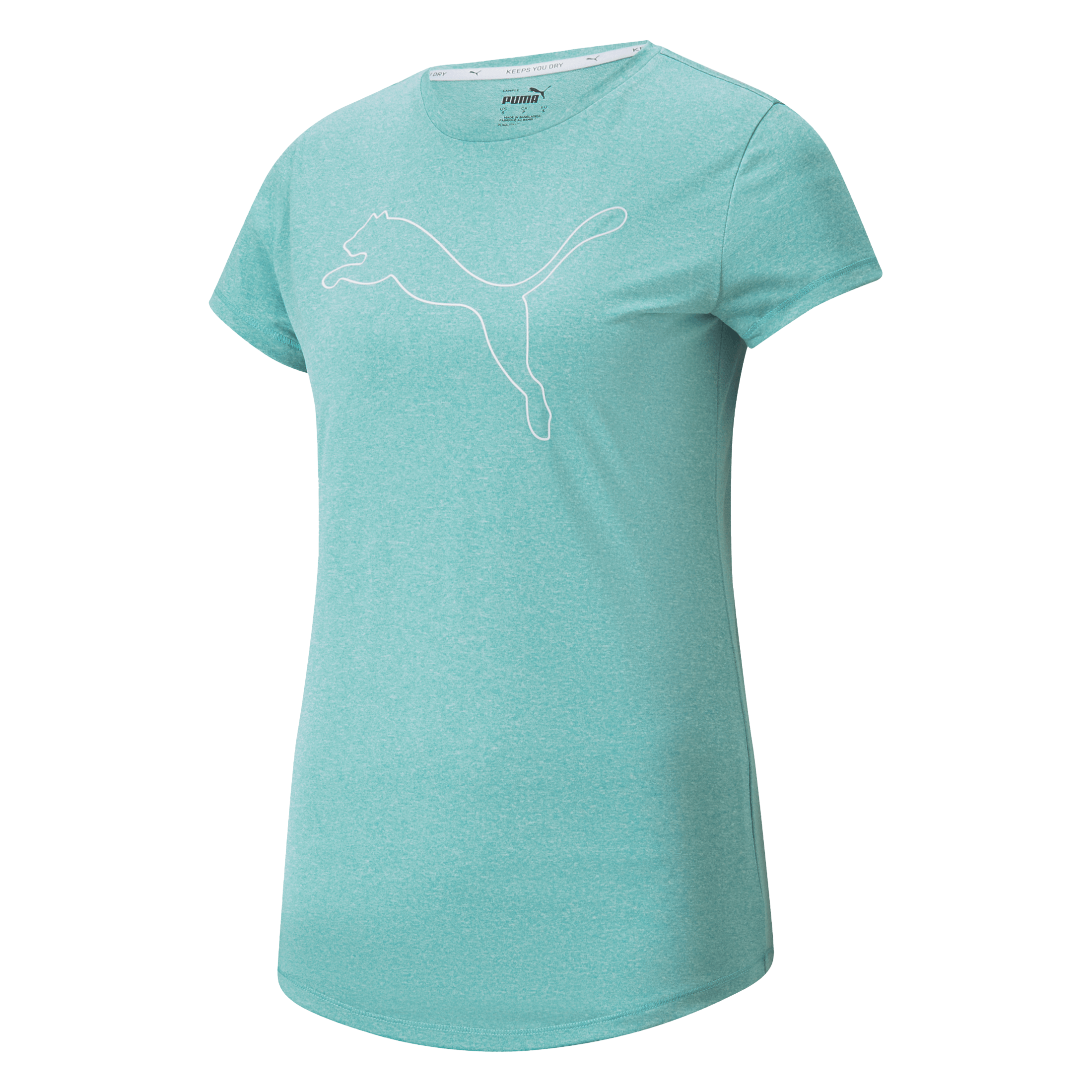 Puma Heather logo tee w - Treningstøy