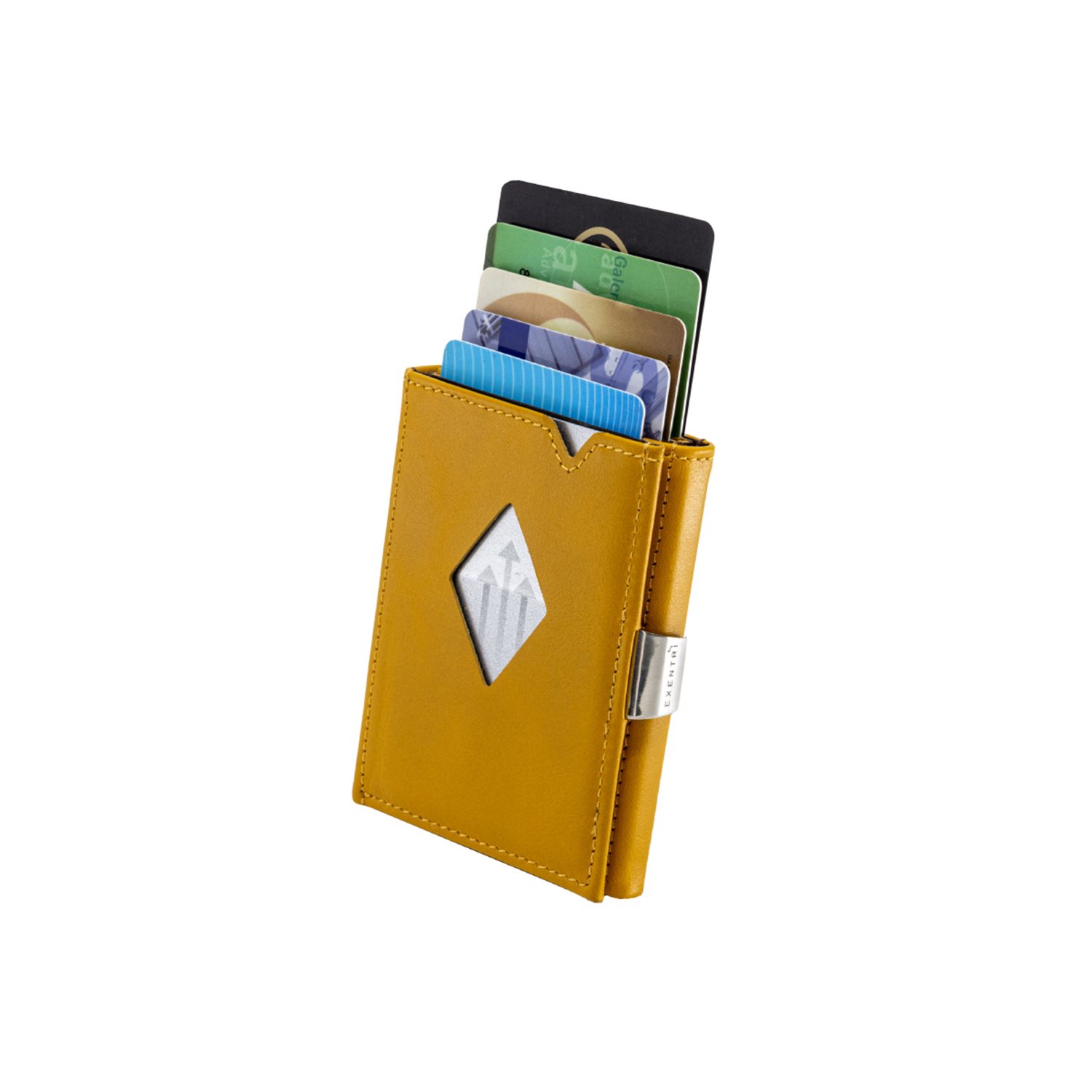 Exentri Leather Wallet RFID sunflower